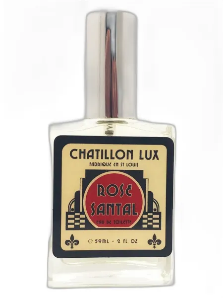 Frasco del perfume Chatillon Lux Parfums Rose Santal unisex Eau de Parfum