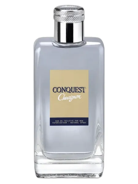 Frasco del perfume Chevignon Conquest