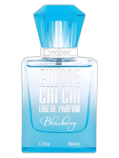 Frasco del perfume Chi Chi Blueberry