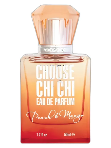 Frasco del perfume Chi Chi Peach & Mango Eau de Parfum