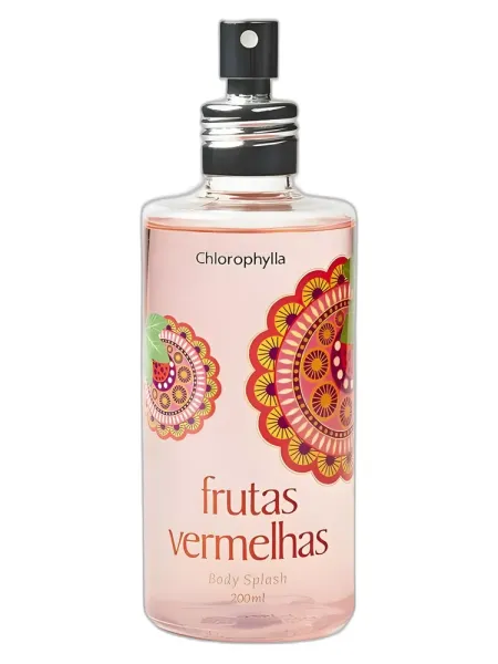 Frasco del perfume Chlorophylla Frutas Vermelhas