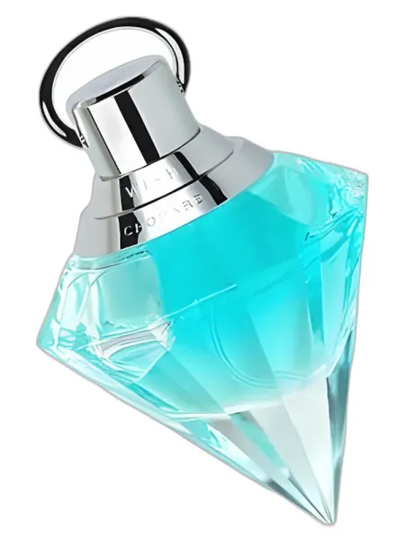 Frasco del perfume Chopard Wish Turquoise Diamond