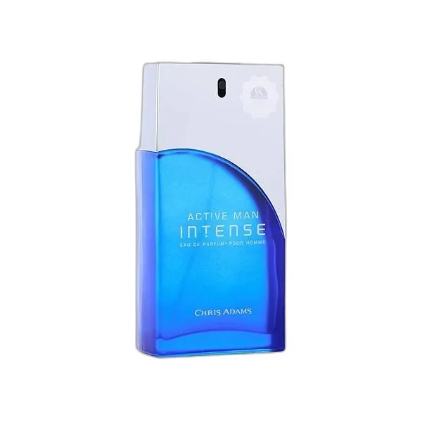 Frasco del perfume Chris Adams Active Man Intense Eau de Parfum