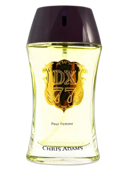 Frasco del perfume Chris Adams DX 77 Woman Eau de Parfum