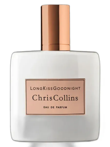 Frasco del perfume Chris Collins Long Kiss Goodnight unisex Eau de Parfum