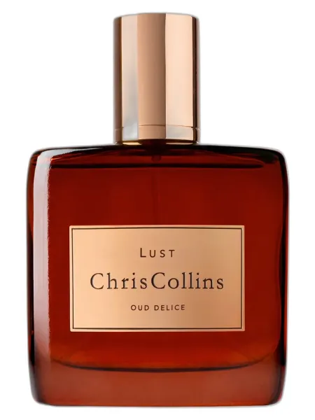 Frasco del perfume Chris Collins Lust Oud Delice unisex Extrait