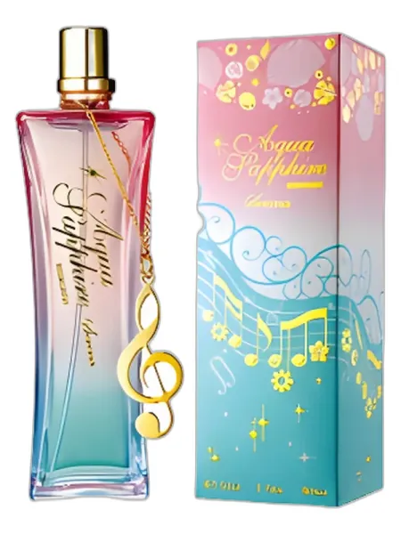 Frasco del perfume Christian Riese Lassen Aqua Sapphire Serena