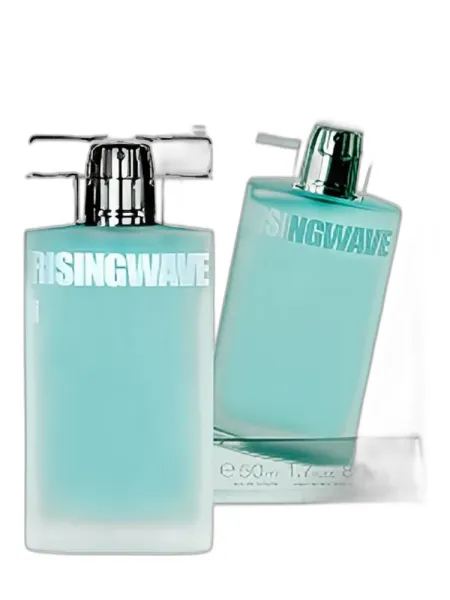 Frasco del perfume Christian Riese Lassen Rising Wave Clear Green