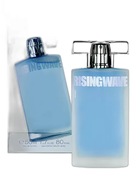 Frasco del perfume Christian Riese Lassen Rising Wave Light Blue