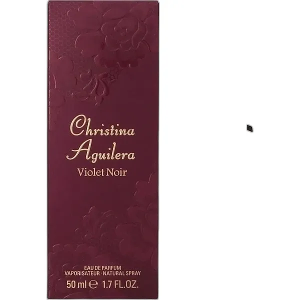 Frasco del perfume Christina Aguilera Violet Noir Eau de Parfum