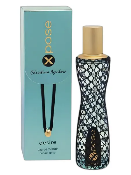 Frasco del perfume Christina Aguilera X Pose Desire