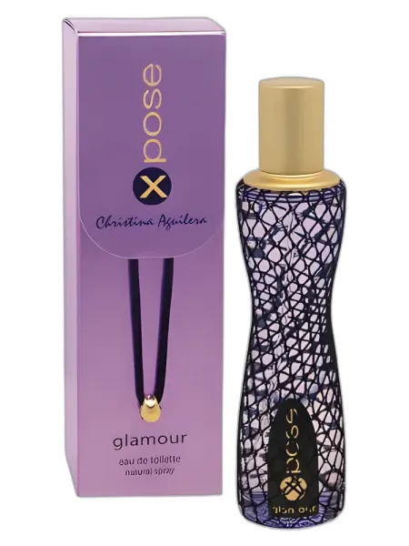Frasco del perfume Christina Aguilera X Pose Glamour