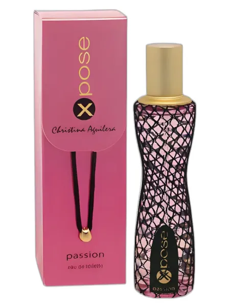 Frasco del perfume Christina Aguilera X Pose Passion