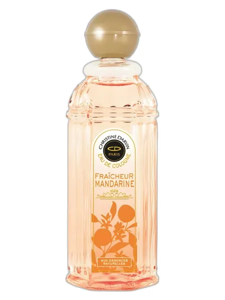 Frasco del perfume Christine Darvin Eau de Cologne Fraicheur Mandarine unisex Eau de Cologne