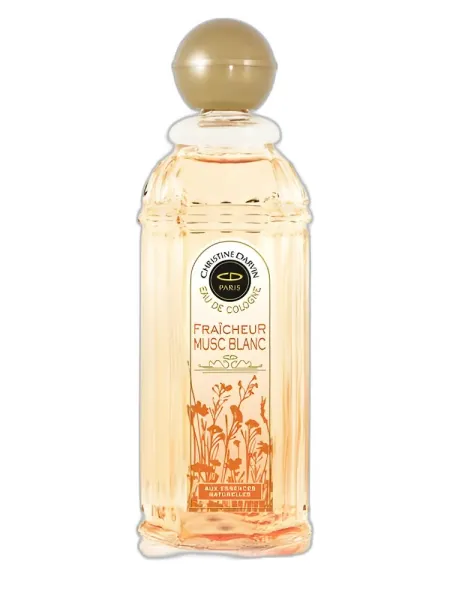 Frasco del perfume Christine Darvin Eau de Cologne Fraicheur Musc Blanc unisex Eau de Parfum