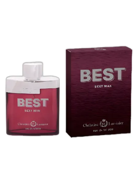 Frasco del perfume Christine Lavoisier Parfums Best Sexy Man Eau de Parfum