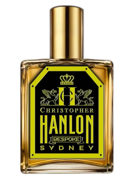 Frasco del perfume Christopher Hanlon Royal Banksia