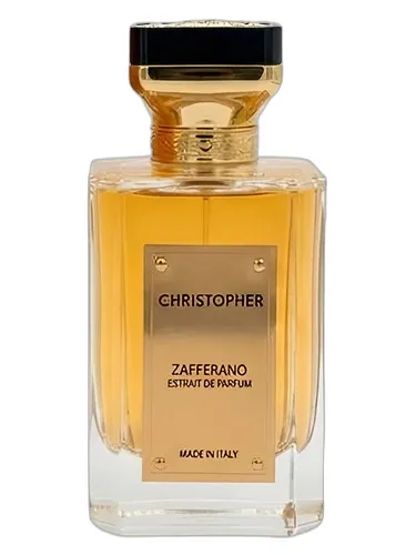 Frasco del perfume Christopher Zafferano 2026