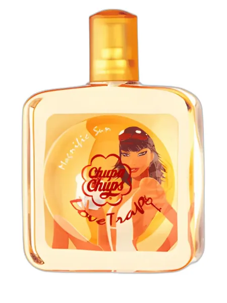 Frasco del perfume Chupa Chups Love Trap Magnific Sun
