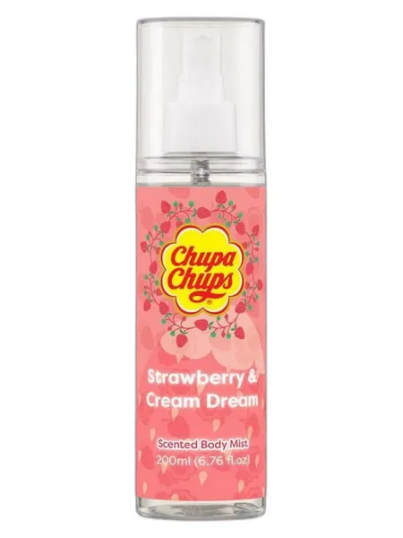 Frasco del perfume Chupa Chups Strawberries & Cream Dream Body Mist unisex Body Mist / Spray