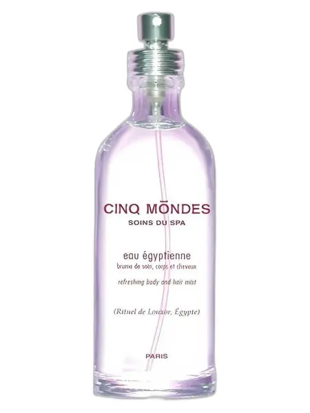 Frasco del perfume Cinq Mondes Eau Egyptienne