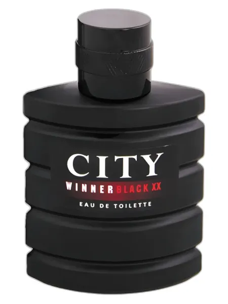 Frasco del perfume City Parfum Black XX City