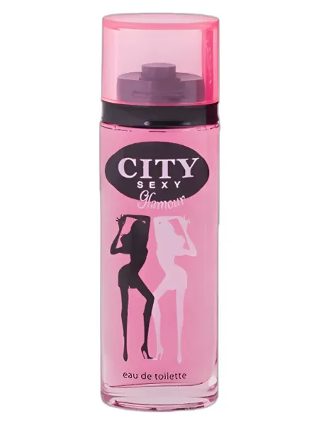 Frasco del perfume City Parfum City Sexy Glamour City