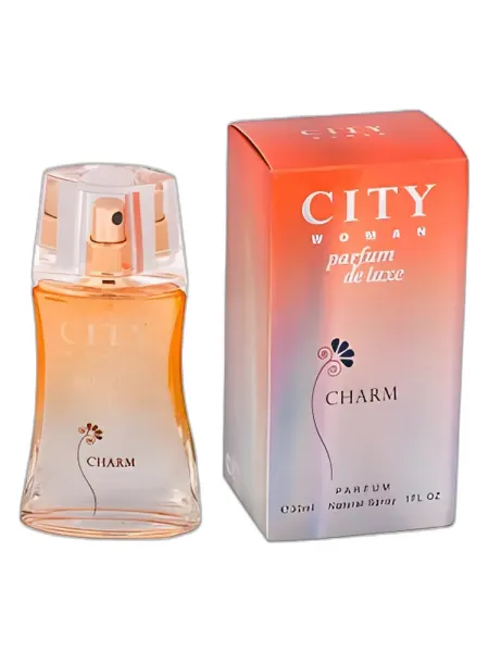 Frasco del perfume City Parfum City Woman Charm City