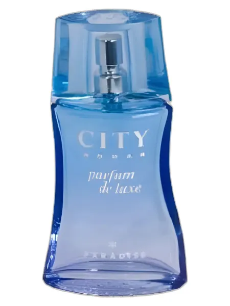 Frasco del perfume City Parfum City Woman Paradise City