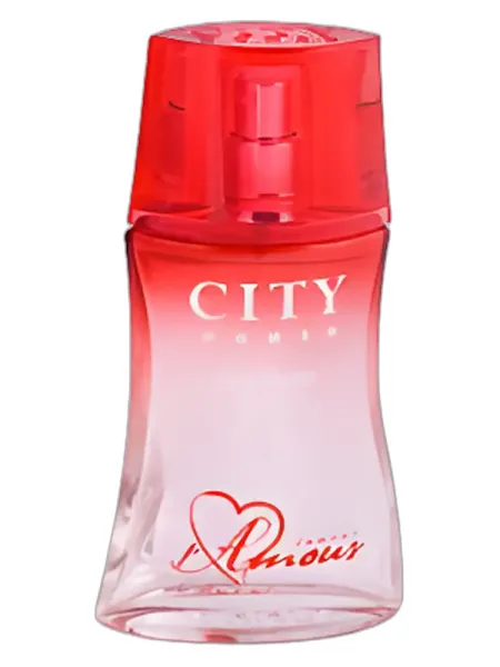 Frasco del perfume City Parfum L'Amour City Eau de Parfum