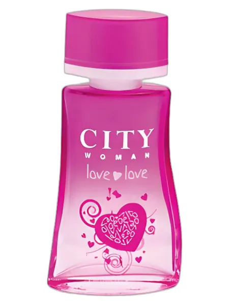 Frasco del perfume City Parfum Love Love City