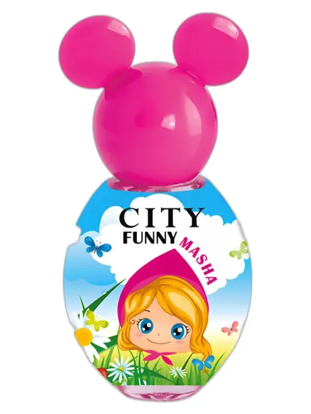 Frasco del perfume City Parfum Masha City