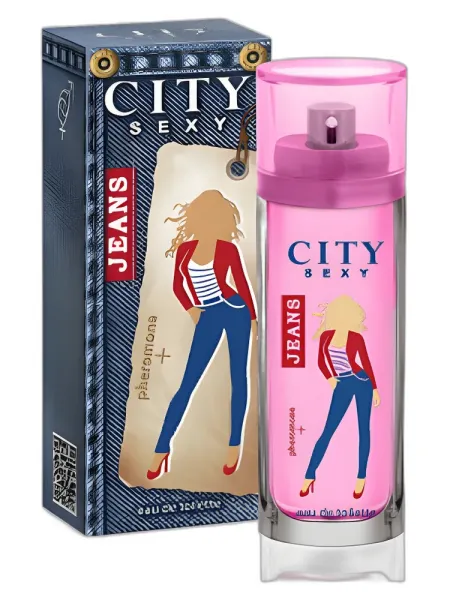 Frasco del perfume City Parfum Sexy Jeans City