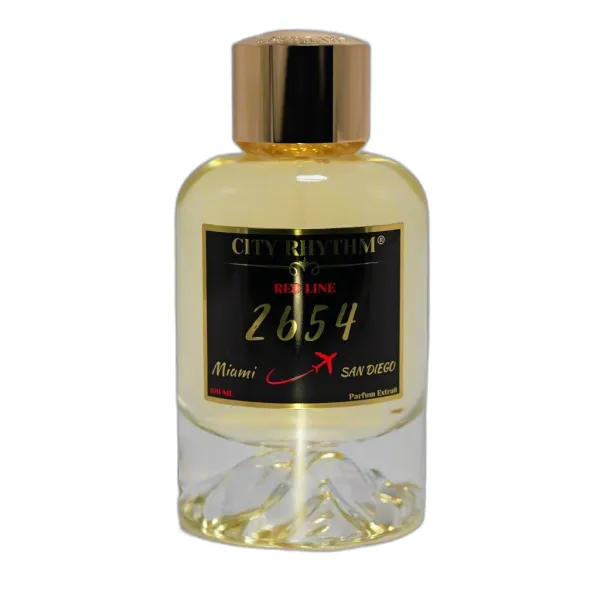 Frasco del perfume City Rhythm 2654
