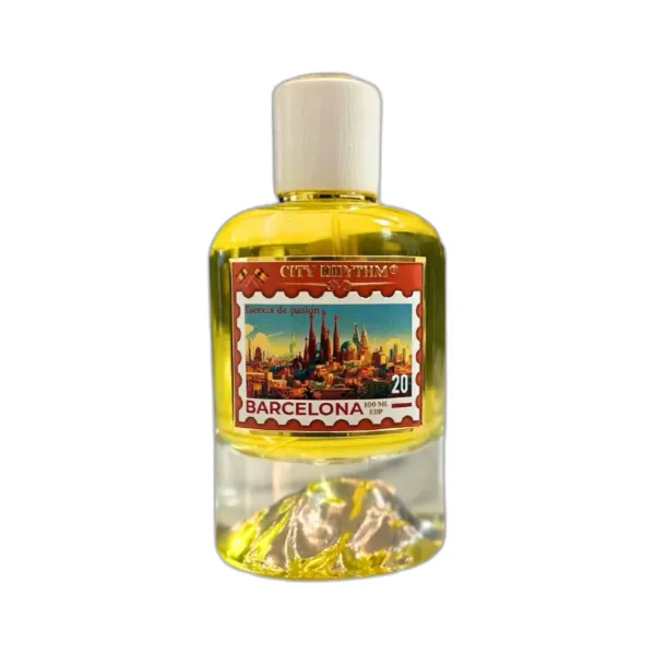 Frasco del perfume City Rhythm Barcelona