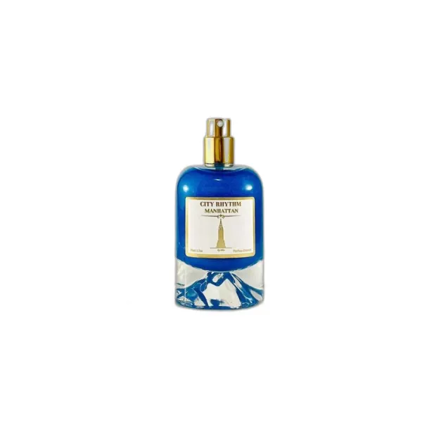 Frasco del perfume City Rhythm Manhattan