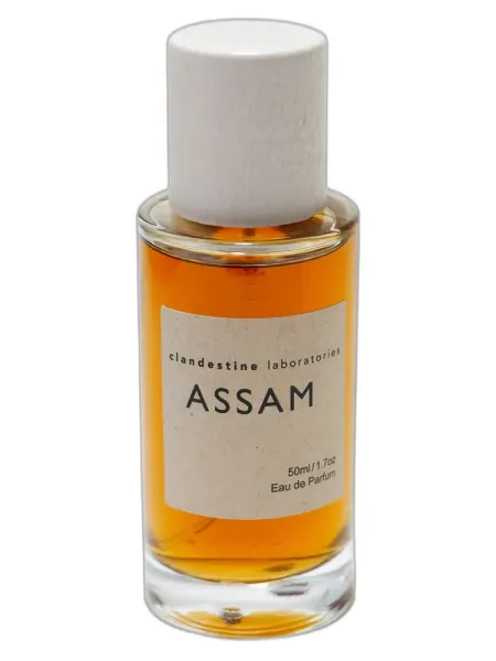 Frasco del perfume Clandestine Laboratories Assam unisex