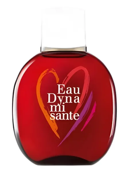 Frasco del perfume Clarins Eau Dynamisante Collector Heart Edition 2010