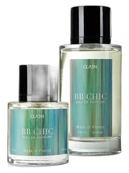 Frasco del perfume Clash B.B. Chic