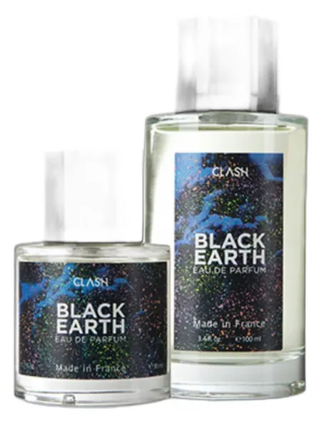 Frasco del perfume Clash Black Earth