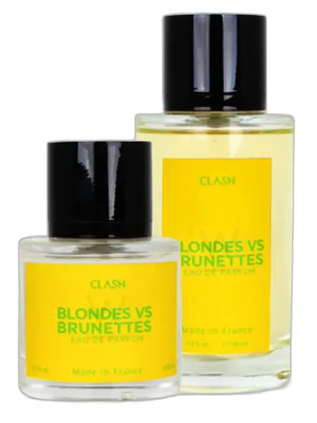 Frasco del perfume Clash Blonds vs Brunettes