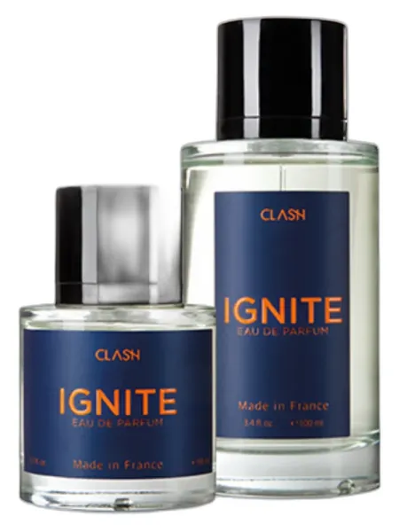Frasco del perfume Clash Ignite Eau de Cologne