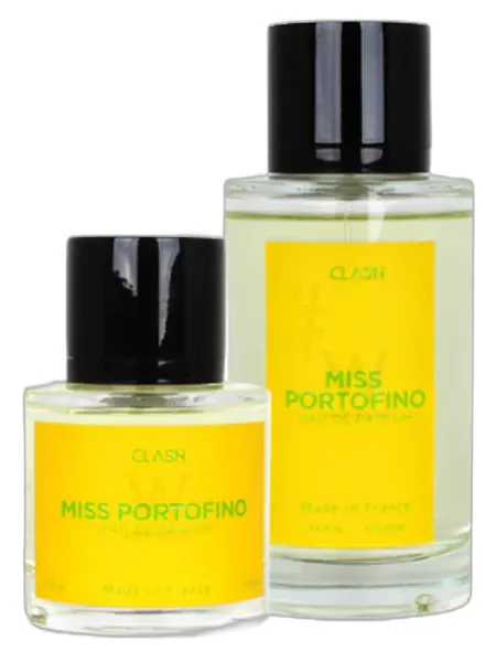 Frasco del perfume Clash Miss Portofino
