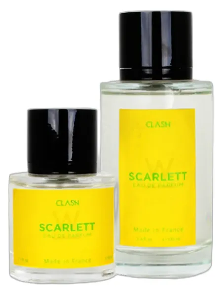 Frasco del perfume Clash Scarlett