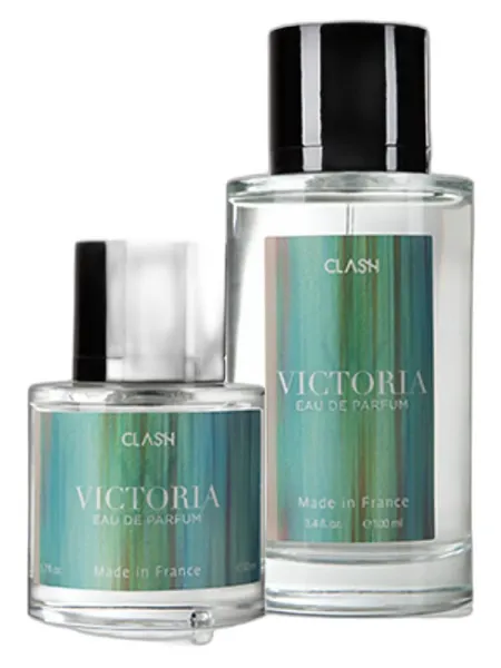 Frasco del perfume Clash Victoria