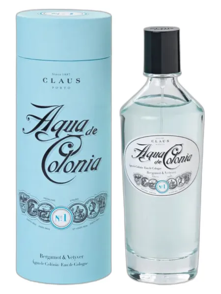 Frasco del perfume Claus Porto Agua de Colonia No.1 Bergamot & Vetyver unisex