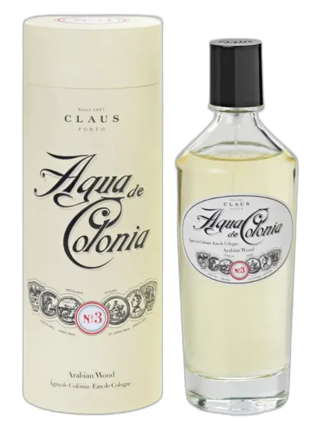 Frasco del perfume Claus Porto Agua De Colonia No.3 Arabian Wood unisex