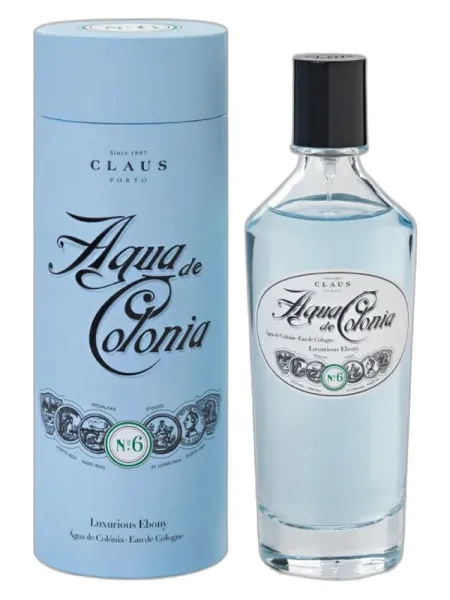 Frasco del perfume Claus Porto Agua de Colonia No.6 Luxurious Ebony unisex
