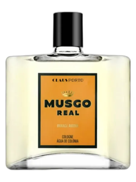 Frasco del perfume Claus Porto Musgo Real Agua de Colonia No.1 Orange Amber Eau de Cologne