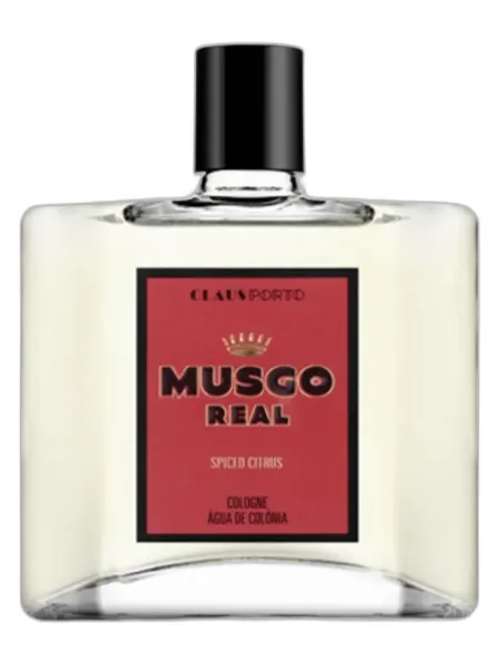 Frasco del perfume Claus Porto Musgo Real Agua de Colonia No.3 Spiced Citrus